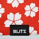 Blitz Tenugui - Cherry Blossom in Red - Detail 2