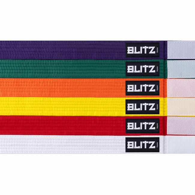 Blitz Velcro Plain Coloured Belt