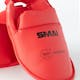 SMAI WKF Approved Foot Guards in Red - Detail 1